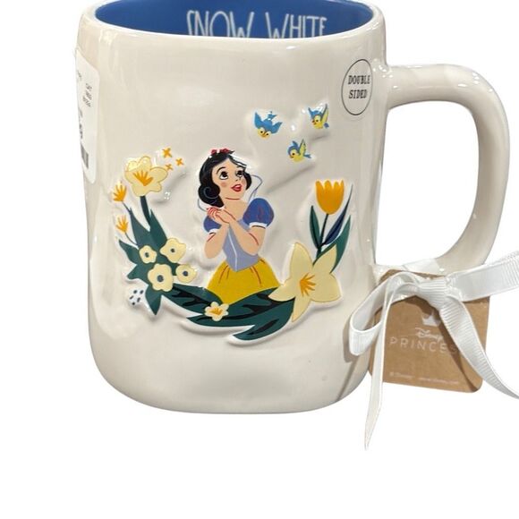 NWT Rae Dunn Snow White double sided mug - Picture 1 of 6